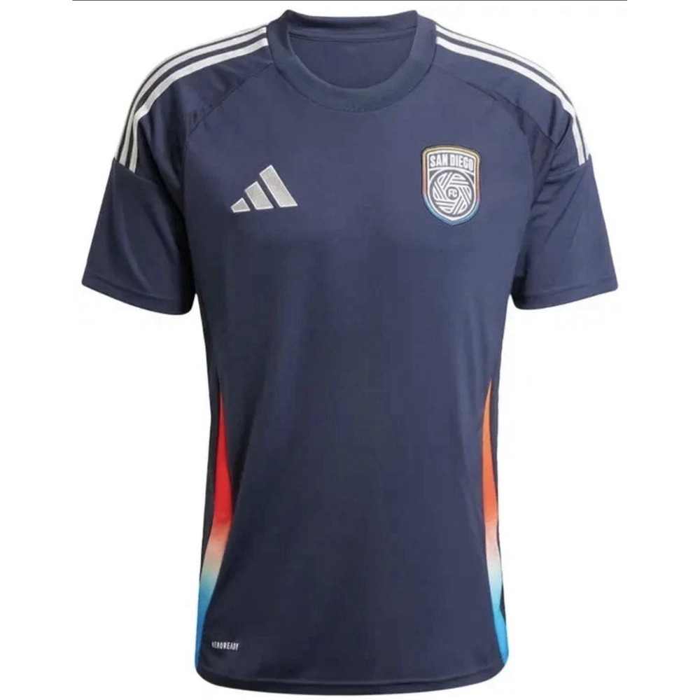 *NWT San Diego FC MLS Soccer Futbol Adidas Home Jersey 2025-26 Men Size 2XL *NEW - Picture 2 of 16